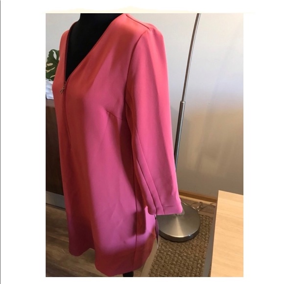 Zara Salmon Colored Dress - Picture 5 of 7